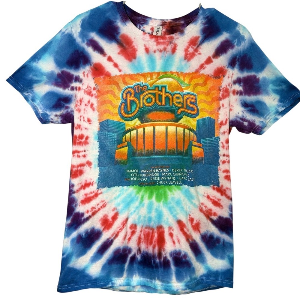 The Brothers Concert T-Shirt Mens Medium Multi Tie Dye MSG 2020 Graphic